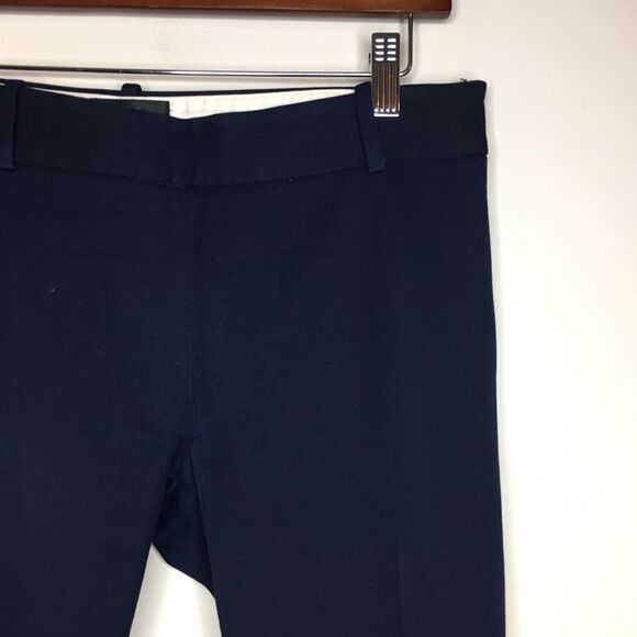 J. Crew Sz 2 Navy Minnie Pant in Stretch Twill - Picture 1 of 7